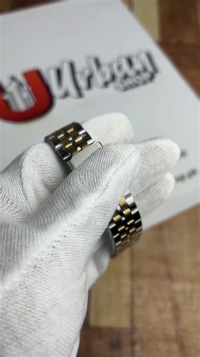 Rolex Skeleton Automatic Dual Tone Chain White Dial #rolex #watchcollector