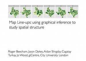 IEEE Vis 2014 Cognitive Bias -- Map LineUps: using graphical Inference to study spatial structure