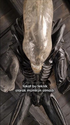 Yaratığın tasarım süreci! (Alien)