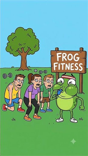 Funny Frog PE Teacher! 🏃‍♂️🐸 Kids Animation | Joyful Kiddo #funnyfrog #kidscartoon #kids