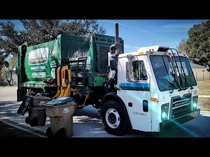 Waste Pro | Mack LEU - New Way Sidewinder Side Loader