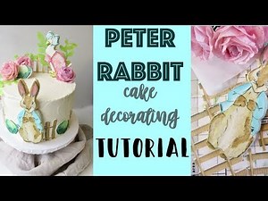 PETER RABBIT CAKE TUTORIAL | HOW TO | VERY CHERRY CAKES