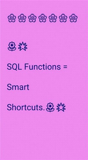 🚀 Day 24: SQL #Shorts