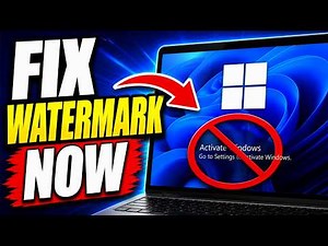 How To Permanently Remove Activate Windows Watermark (Go To Settings to Activate Windows Fix)