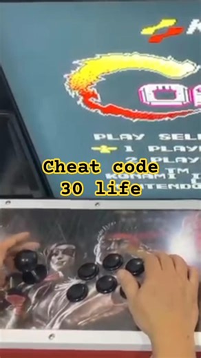 Contra Cheat Code 30 life