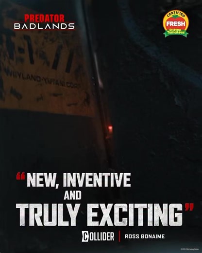 The hunt has evolved. Predator: Badlands is “new”, “inventive”, and now the #1 movie in the world. Experience it at Embassy Cinemas NOW! 🎬🍿 Tickets available through the link in our bio. 🎟️ | Embassy Cinemas Valletta