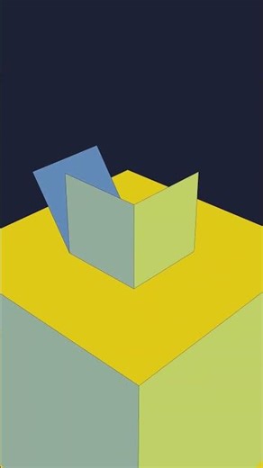 So Smooth! 🌼 Bright 3D Box Animation for Instant Stress Relief