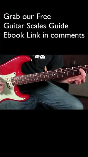 The Dorian MODE for Guitar (Simply think of the g major scale) 😳