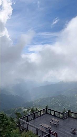 長野の横手山 | Mount Yokote in Nagano 🏞️ #japan #nagano #mountains #mount #yokote #ico #travel #shorts