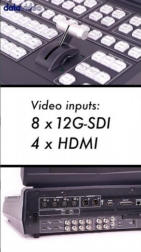 The 4K Broadcasting Master Datavideo HS-4000 Mobile Studio