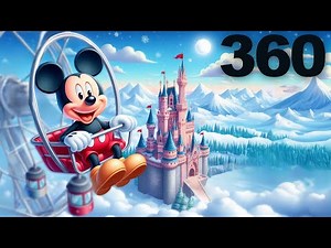 You & Mickey in Disneyland 🎡 100 Years DISNEY in 360 3D