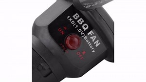 Dioche Air Blower, Electric Portable Fire Blower Grill Fire Starter Flame Exciter, Campfire Cooking Tools For Bbq Picnic Outdoor Camping Hiking Cooking Tool