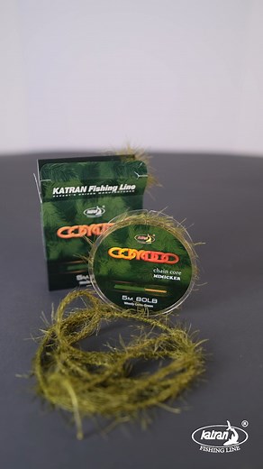 3.4K views · 34 reactions | Comodo Chain-core Mimicker — a next-level leader for extreme conditions: ultra-heavy, flexible, lead-free, and perfectly camouflaged for weedy terrain.  Designed to mimic underwater plants and boost your chances of hooking cautious carp.   Learn more: katran.eu/comodo Get ready for adventures with #KatranFishingLine  #ComodoMimicker #ChainCoreLeader #CarpFishingGear #WeedFishing | Katran Fishing Line | Facebook