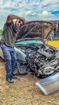 This is the most ECONOMICAL way to remove the ENGINE! 🚘🤪