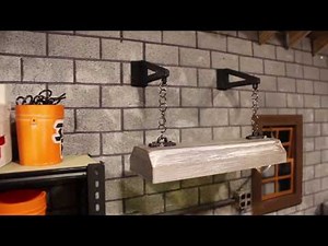 Scale Garage - Episode 3 - Work Bench and Lighting