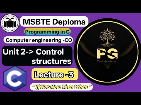 Nested if else in C | PIC CO2K Unit 2 Lecture 3 | Even Odd Program MSBTE Deploma 