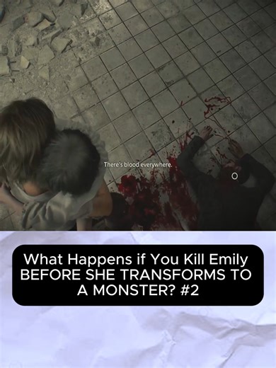 What Happens if You Kill Emily BEFORE SHE TRANSFORMS TO A MONSTER? - Resident Evil 9 Requiem #residentevil9 #residentevil #re9requiem #gamingsecrets #whatifgaming