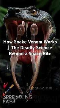 How Snake Venom Works | The Deadly Science Behind a Snake Bite
