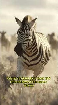 The Zebra Who Learned to Run Alone | Emotional Wildlife Story That Will Inspire You #wildlife
