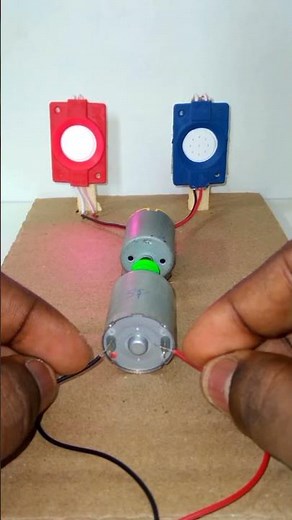 How to generate free energy from dc motor