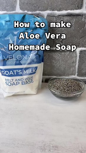 Homemade Aloe Vera Soap Recipe