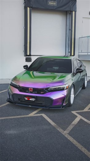 Laid Not Sprayed Vinyl Workz on Instagram: "Civic SI stopped by for a complete transformation in @inozetek Celestial Unicorn PPF 🦄 #civic #ppf #wrap"