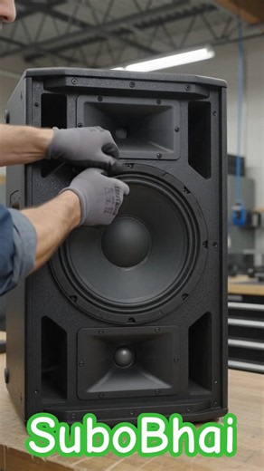 RCF Original 15 2 Way Top Teardown ✅ DJ Speaker Testing 🔊 #rcf #dj #jbl