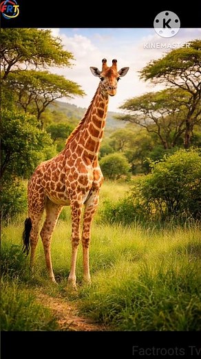 🦒 दुनिया का सबसे लंबा जानवर! | Amazing Giraffe Facts 😱 #youtubeshorts #animalfacts #amazingfacts