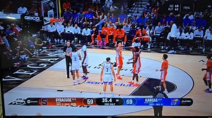 What the hell? How is this man playing college basketball? How??? Rediculous... | Chris Baker