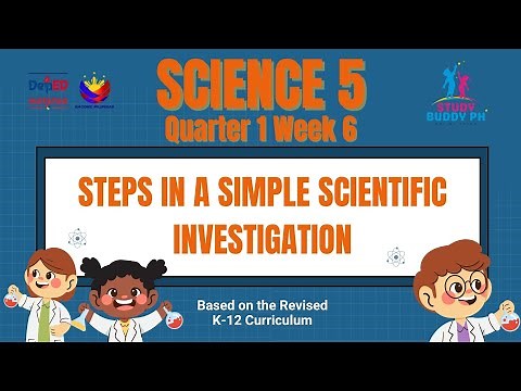 Science 5 Quarter 1 Week 6 | Steps in a Simple Scientific Investigation