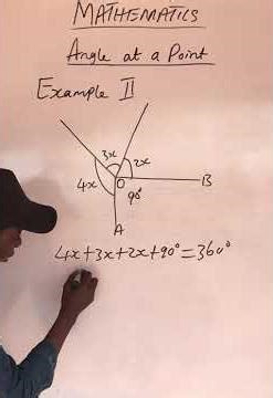 How to Calculate Angle at a point with Coefficient. Very easy to understand.