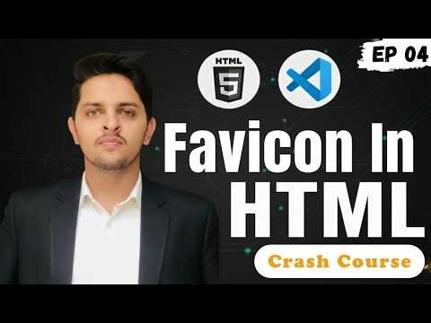 Favicon in HTML | Master HTML Fast! – Tutorial #4