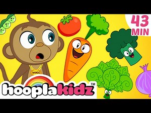 Yes Yes Vegetables Song   more Kids Songs Ep 43 | Hooplakidz - Videos For Kids