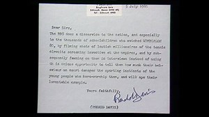 5.6K views · 38 reactions | #OTD 1980: The BBC was "doing a disservice to the nation" with its coverage of #Wimbledon. Sorry Ronald. | BBC Archive | Facebook