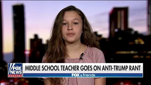 531K views · 4.3K reactions | “It just kept getting worse and worse.” Sixth-grade student recounts what motivated her to record her teacher’s 15-minute anti-Trump rant | Fox & Friends | Facebook