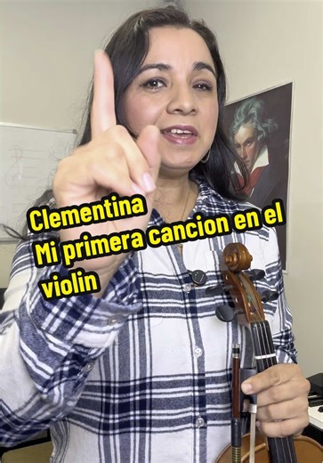 Aprende la canción Clementina en el violín fácilmente