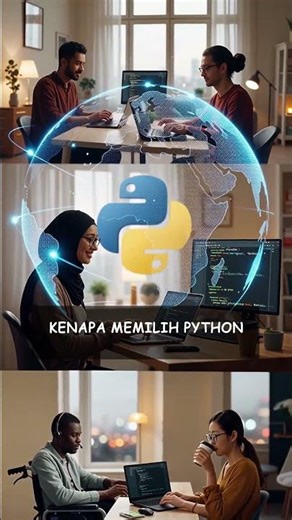 kenapa Python? #shorts #tutorial #tips #fyp #python #news #tricks #tips #tutorial #coding