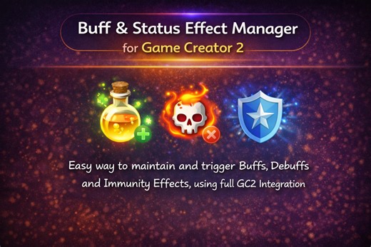 Buff & Status Effect Manager for Game Creator 2 | 비주얼 스크립팅 | Unity Asset Store
