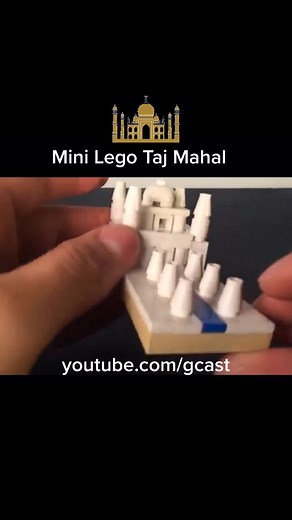 Mini LEGO Taj Mahal Building Tutorial