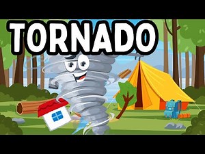 🌪️TORNADO ⛈️ SCIENCE For KIDS | Formation and Features of TORNADOES #colorfullearning #tornado