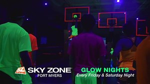 50K views · 370 reactions | Join us for GLOW every Friday and Saturday night 7pm-12am! Call for more info (239) 313-5448! | Sky Zone Fort Myers | Facebook