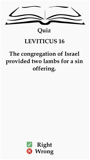 🐐Sin Offering Explained! Leviticus 16:5 | Bible Study