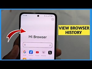 How To See Browsing History Mi Browser App