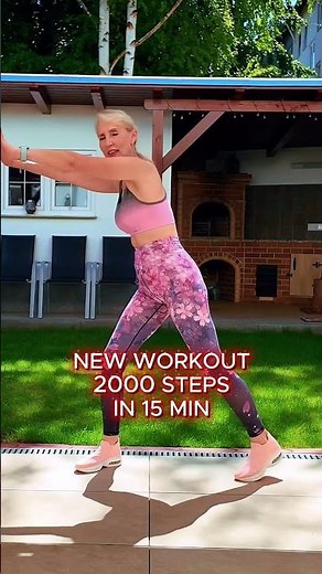 2000 Steps in 15 MIN 🔥 Express Walking Workout | Standing, No Equipment