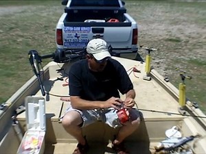 Fishing Leader Line Trick - Storing Leader Line