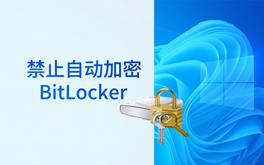 【BitLocker】禁止自动加密