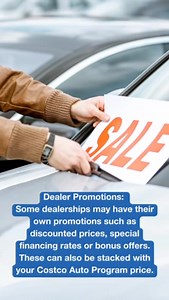 Costco Auto Program offers stackable savings, meaning you can combine your Costco member prearranged price with other offers and incentives to maximize your savings on a new or used vehicle. Here’s how it works: | Costco Auto Program | Facebook