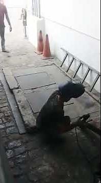 Unbelievable welding prank gone wrong