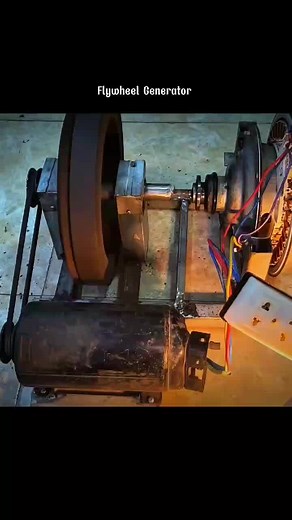 Flywheel Generator Design for Sustainable Energy
