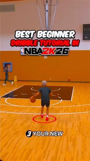 Beginner Dribble Tutorial in NBA 2K26🕹️